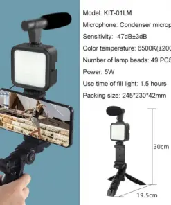 Smartphone Video Kit Microphone