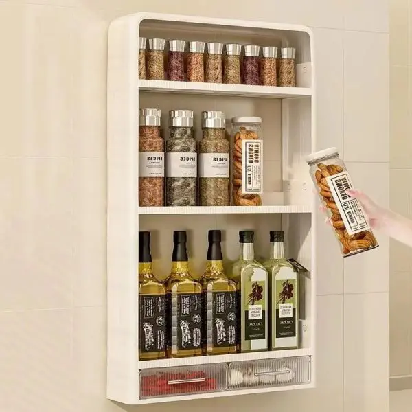 Big Size Multifunctional Storage Rack – Kitchen & Bathroom Organizer thumbnail