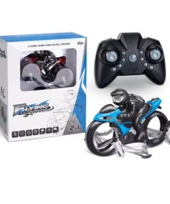 Flying Motorcycle for Land and Air Dual-mode Drone Car Model
