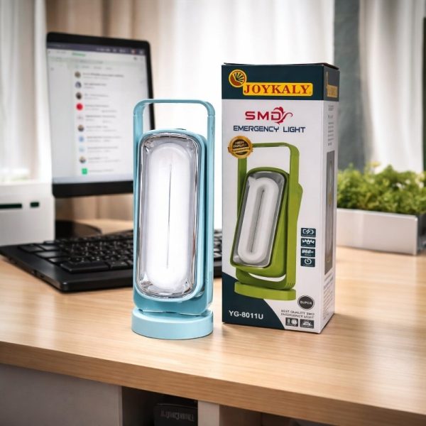 Joykaly YG-8011U Charger Light Rechargeable Round Tube Emergency Led Light Desk Lamp Tube Light