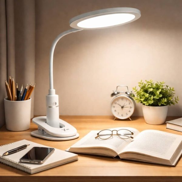 YG-8012H Folding Desk Lamp, USB Touch Control Dimmable Night Light, LED USB Rechargeable Desk Lamp