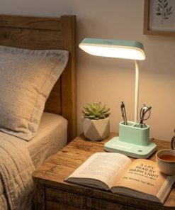 YG-T031C Rechargeable LED Folding Desk Lamp Eye Protection Touch Dimming Working Reading Table Lamp