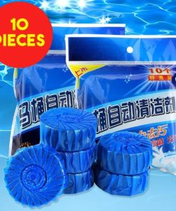 Toilet Sparkle 10-Pack: Unleash the Ultimate Cleaning Power for a Spotless, Germ-Free Bathroom Experience