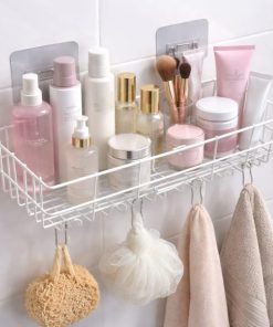 Self-adhesive Shelf Wall-mounted No-drill Storage Box