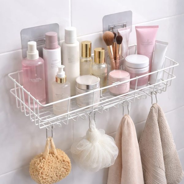 Self-adhesive Shelf Wall-mounted No-drill Storage Box