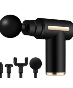 Electric Vibration Gun Massager – Portable Muscle Relaxation Deep Tissue Therapy Massage Gun for Body Pain Relief & Recovery