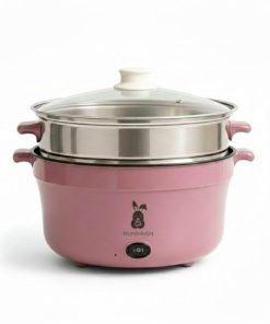 RUNBAISN 5.5L Big Multi Cooker – Electric Non-Stick Rice Cooker & Multi-Function Cooking Pot for 1–5 People