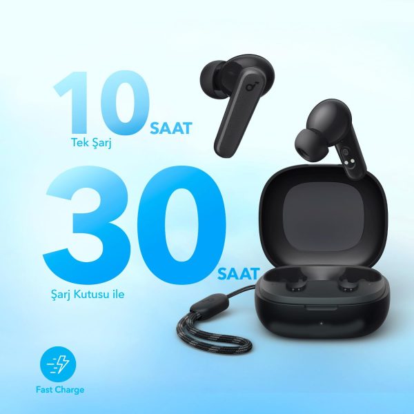 Anker Soundcore R50i TWS Earbuds – Wireless Bluetooth Earphones with Deep Bass & Long Battery Life