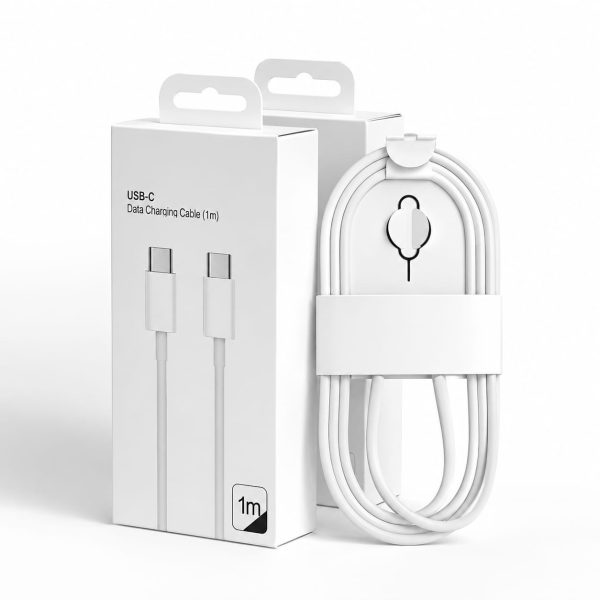 Original USB-C Fast Charging Cable for iPhone 16 Pro Max – PD 60W High-Speed Type-C Charger Cord for Charging & Data Sync