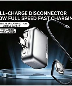 140W Smart Auto Cut-Off Charger Adapter – Universal Fast Charging Safety Protector with Overcharge Prevention for Smartphones, Tablets, Laptops & USB Devices