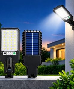 28 COB LED Solar Motion Sensor Wall Light – Waterproof Outdoor Security Lamp with Remote Control, 3 Lighting Modes & Wide-Angle Illumination for Garden, Patio, Yard, Pathway & Street